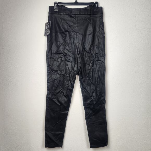 Retrofete Tally Pant in Black Faux Leather Size Large NWT - Picture 5 of 10